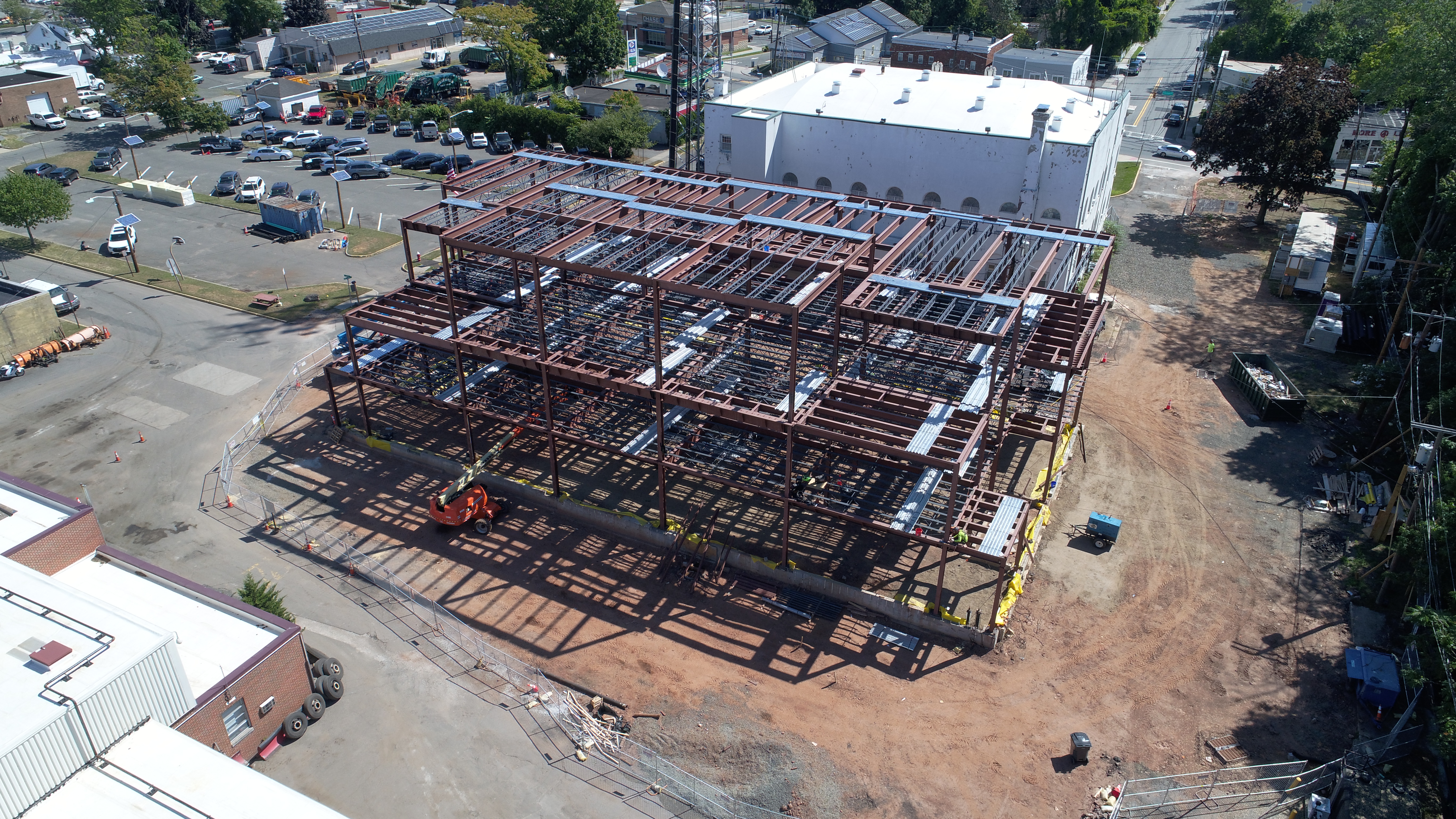 Steel structure background 3