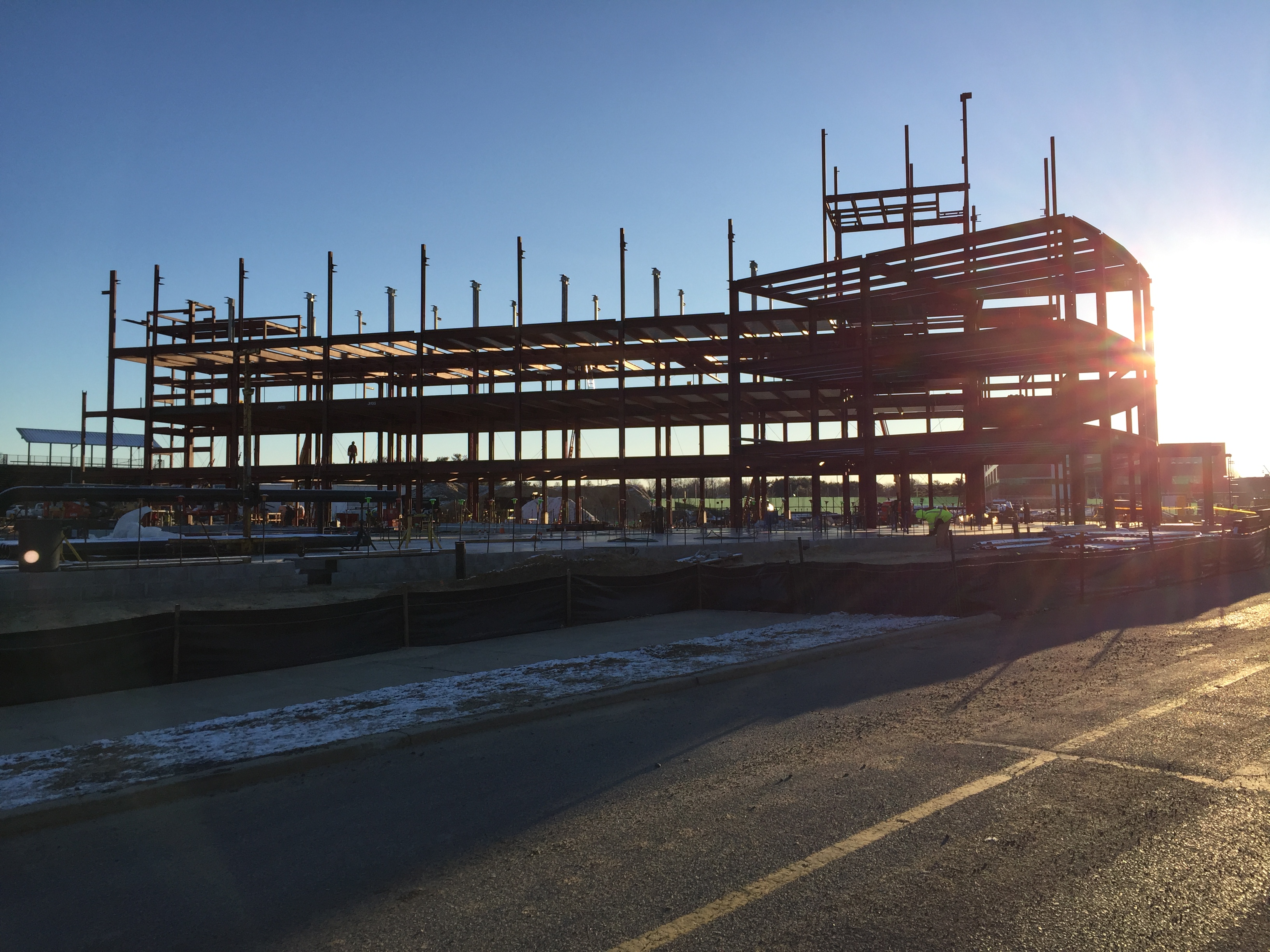 Steel structure background 1